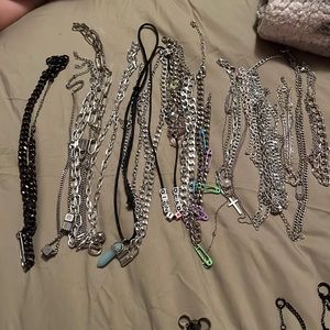 scene / punk hot topic necklaces